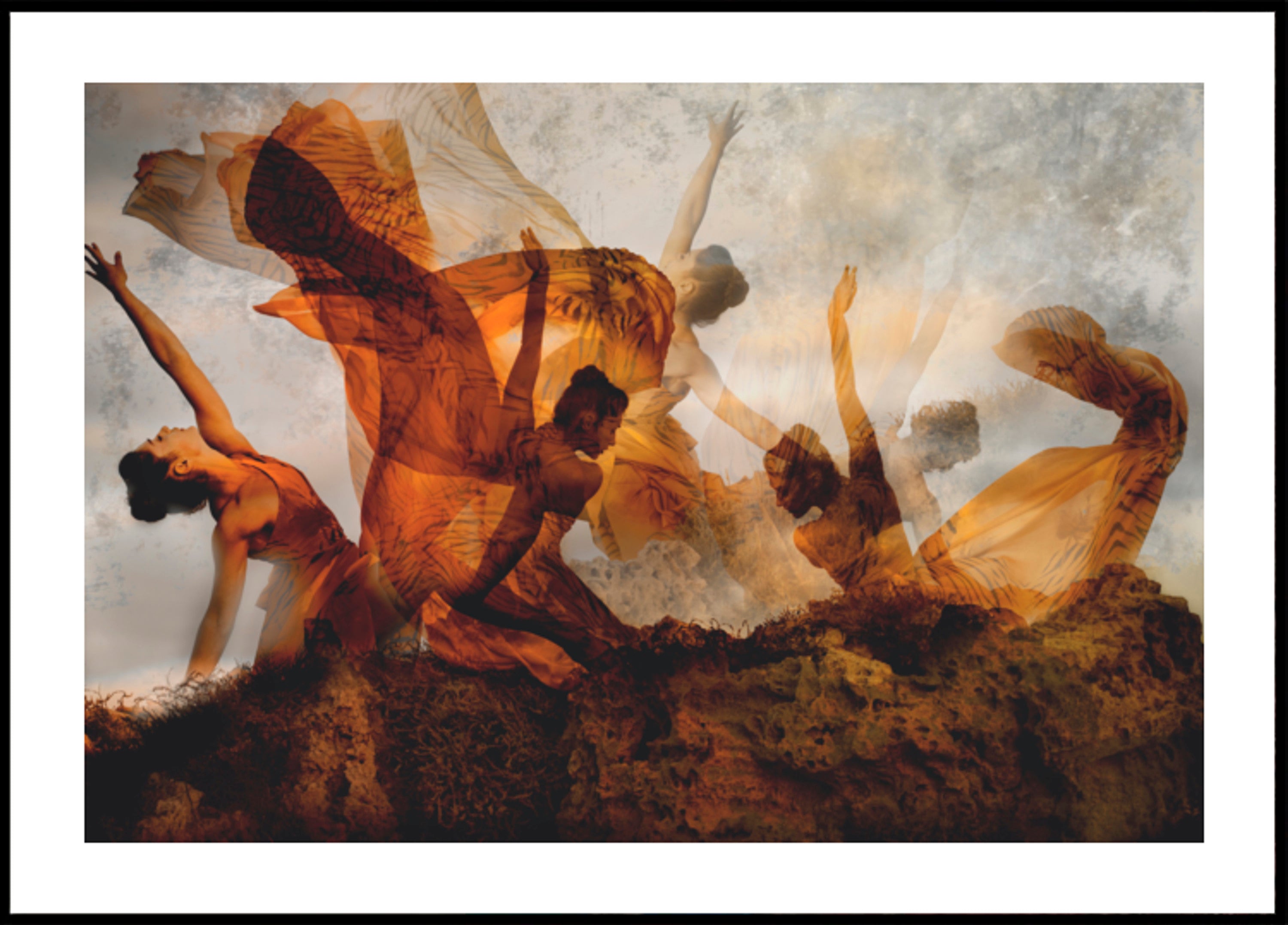 Mouvement de danse éthéré