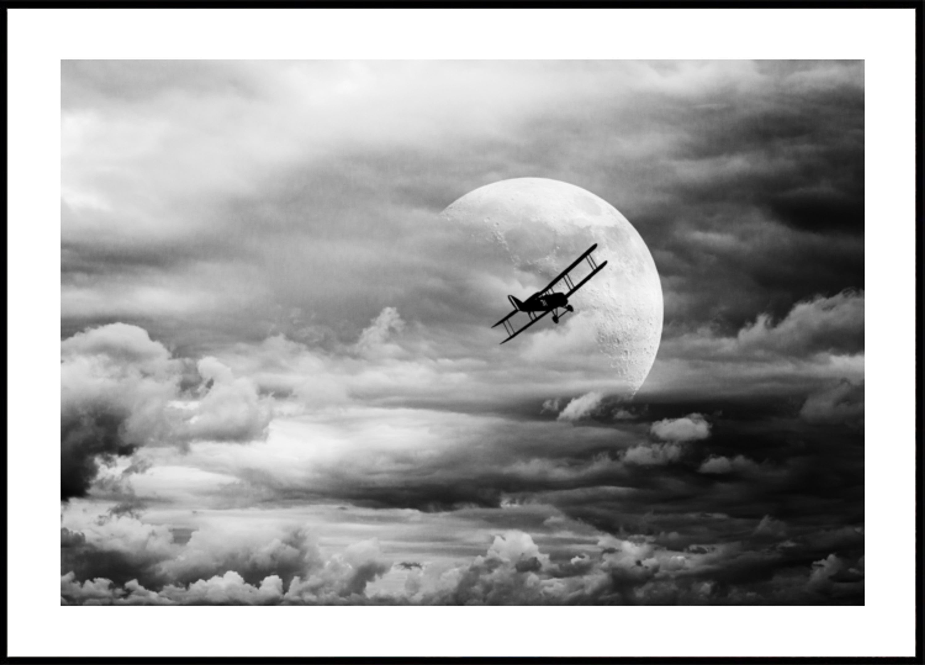 Vol lunaire en biplan