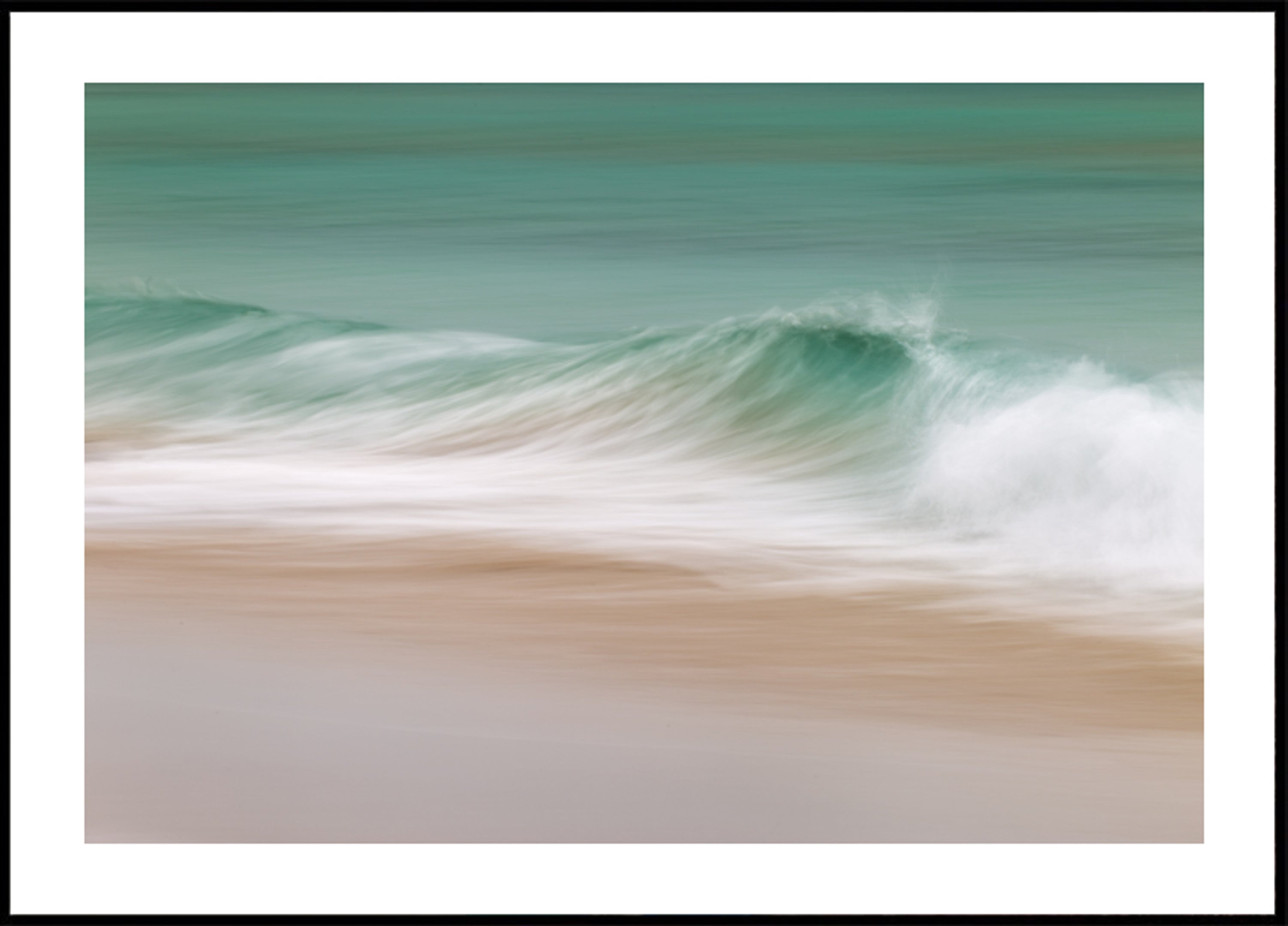 Vague océanique sereine