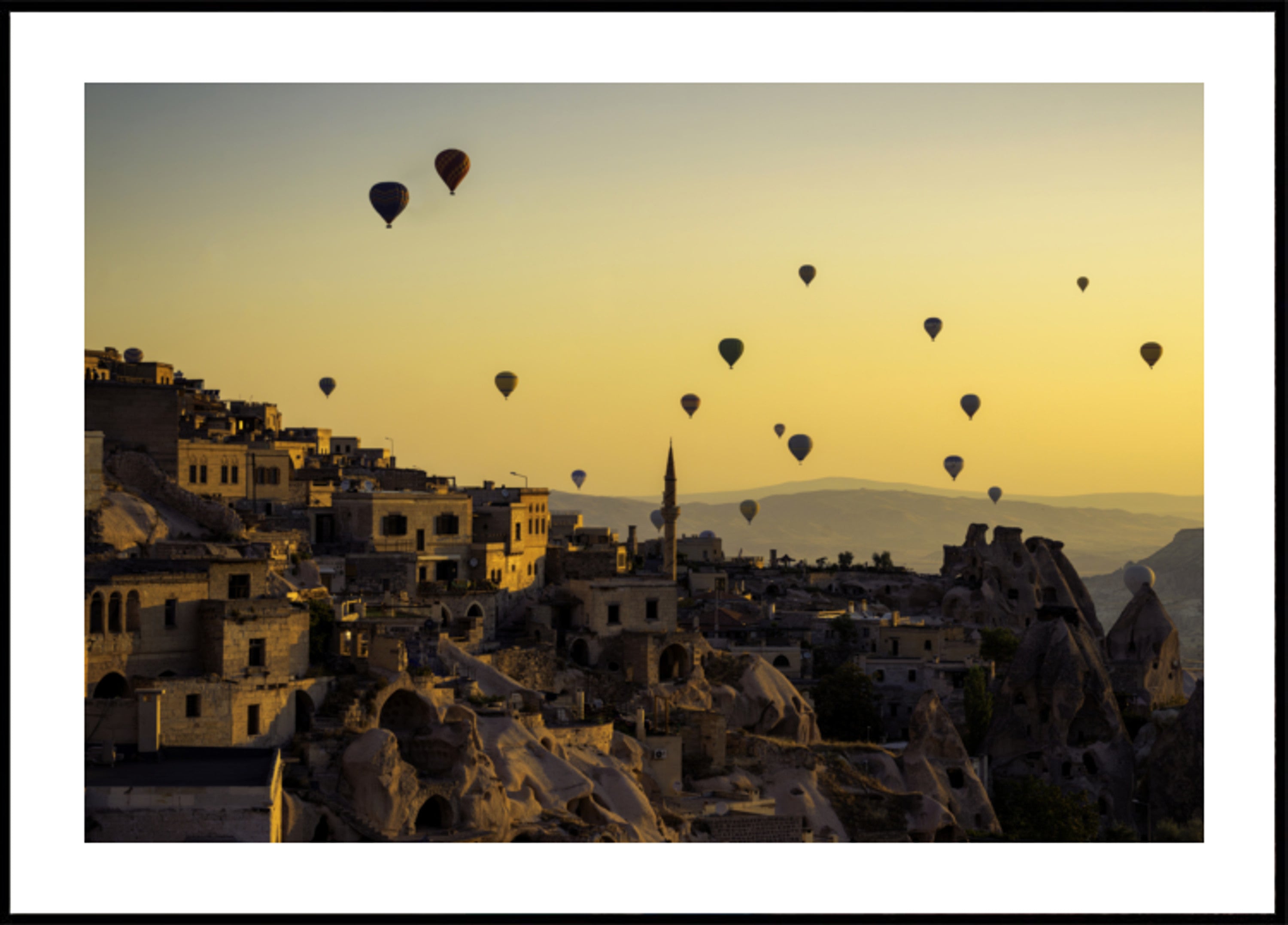 Montgolfières Cappadoce Lever du Soleil