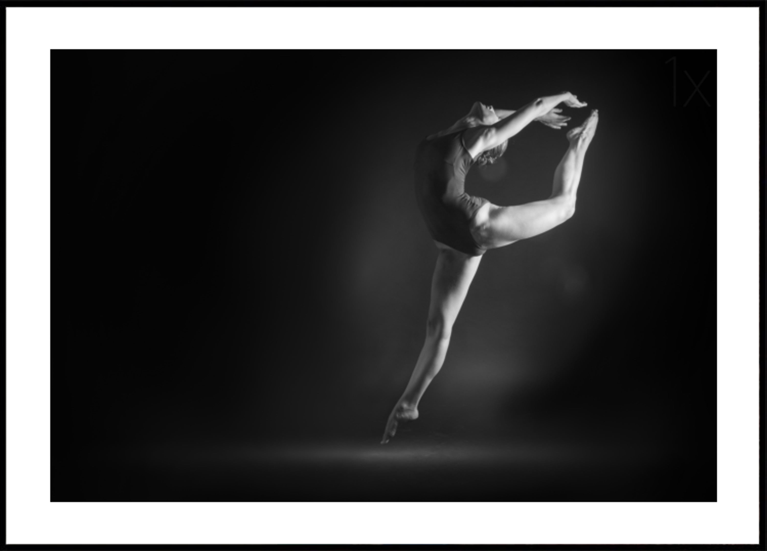 Pose de ballet gracieuse