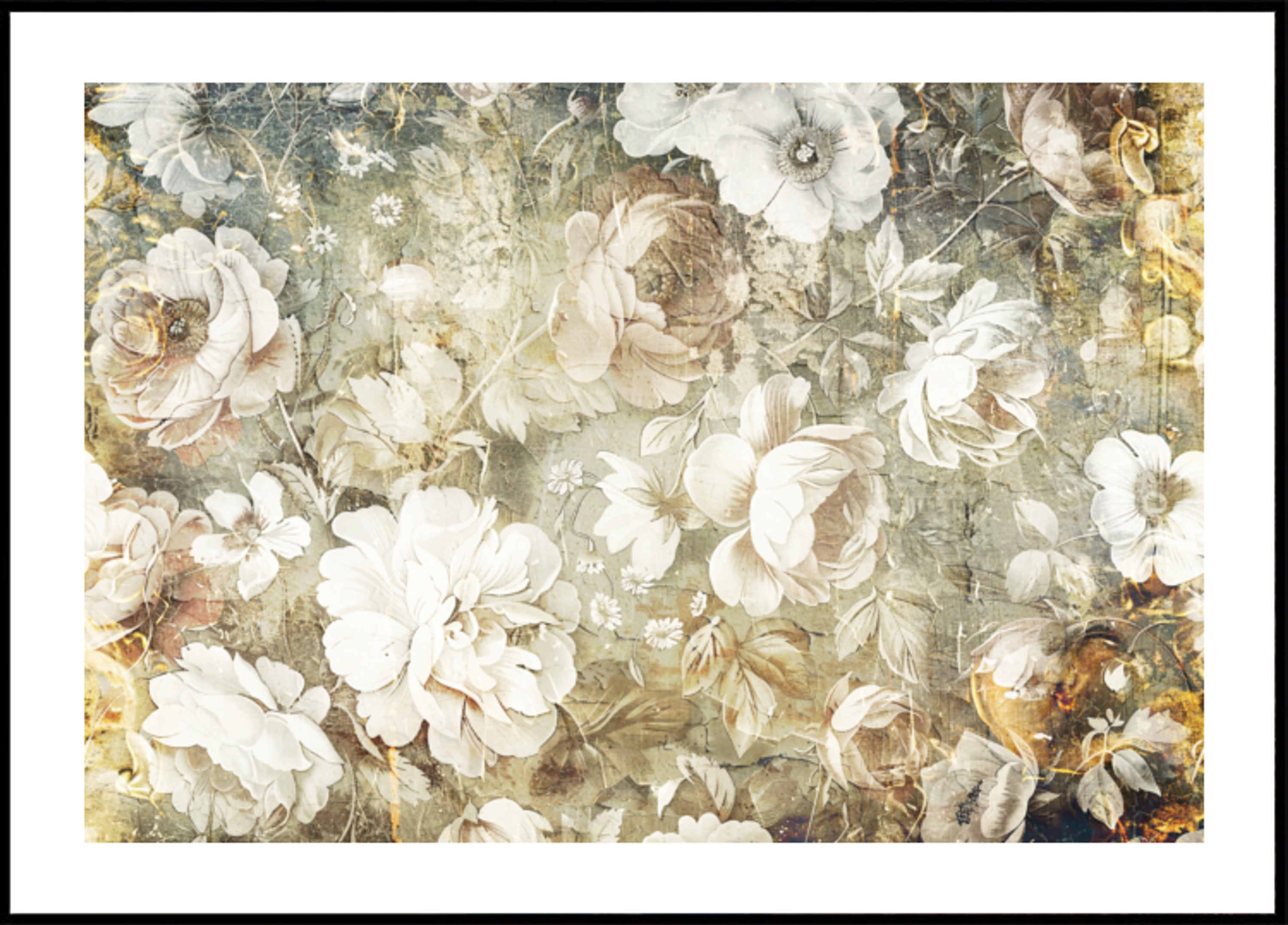 Élégance florale vintage