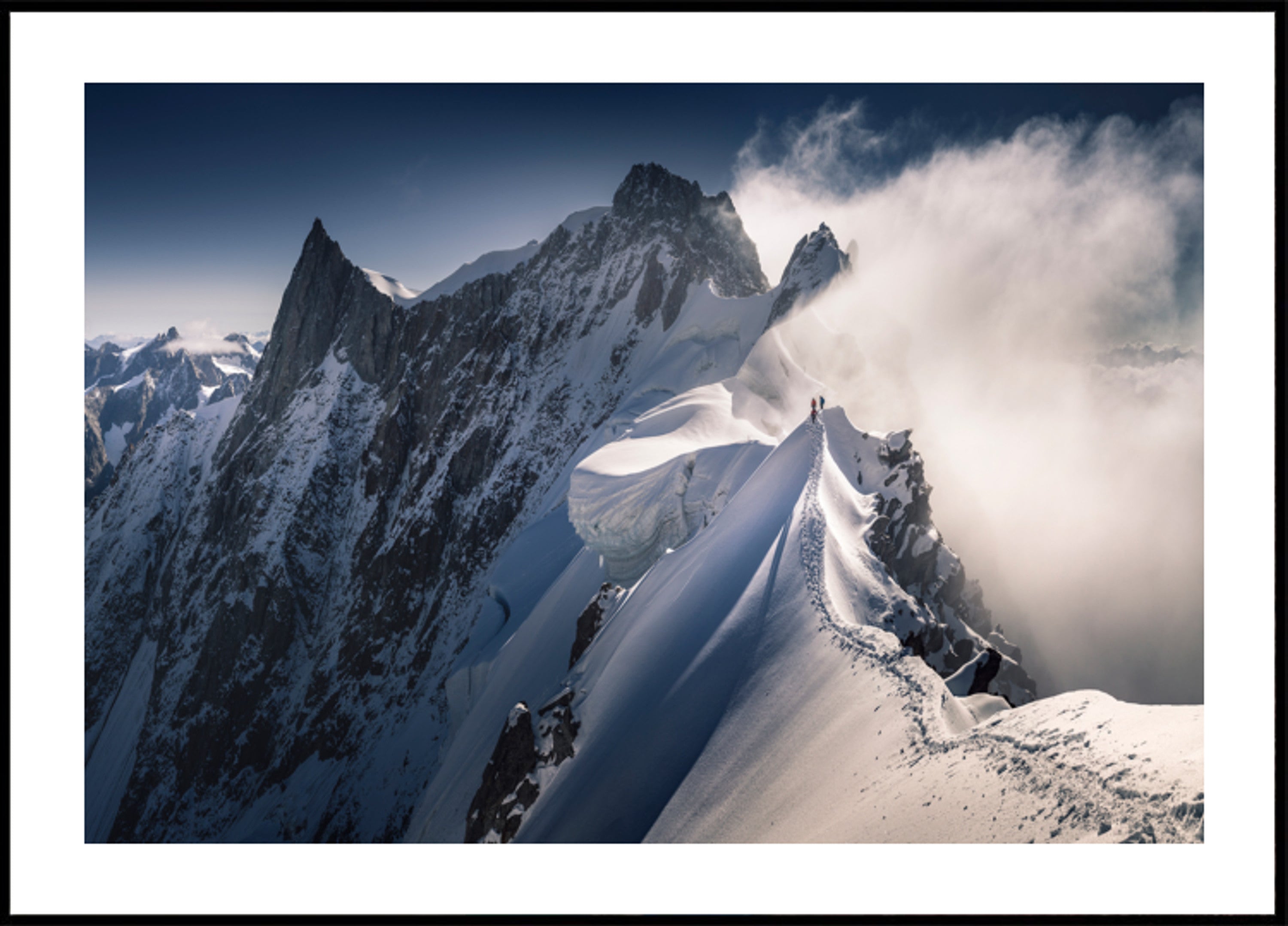 Ascension de la crête alpine