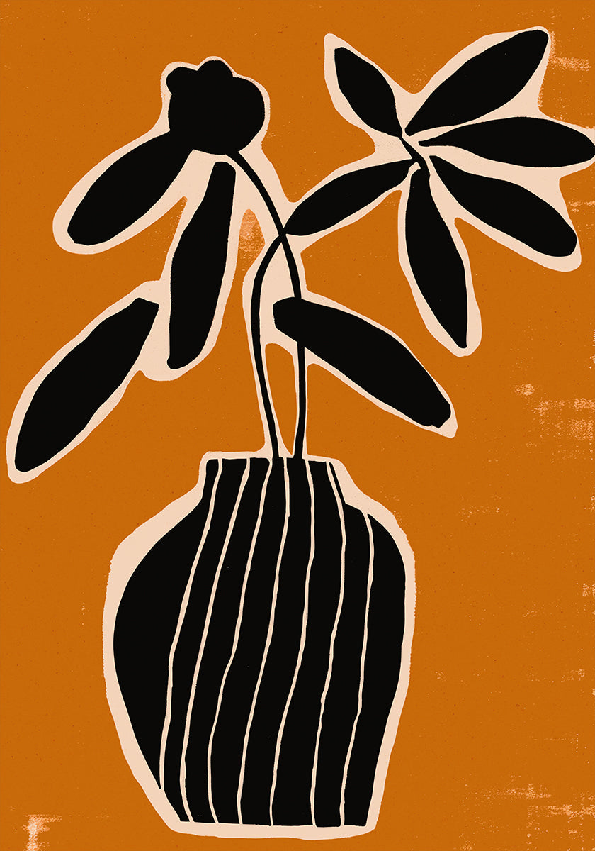 Ochre Still lIfe No 2 Plakat - Posterbox