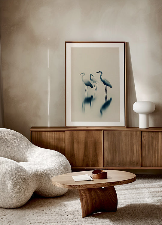Ethereal Egrets (NEW) - Posterbox