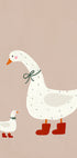 Goose and Gosling Plakat - Posterbox