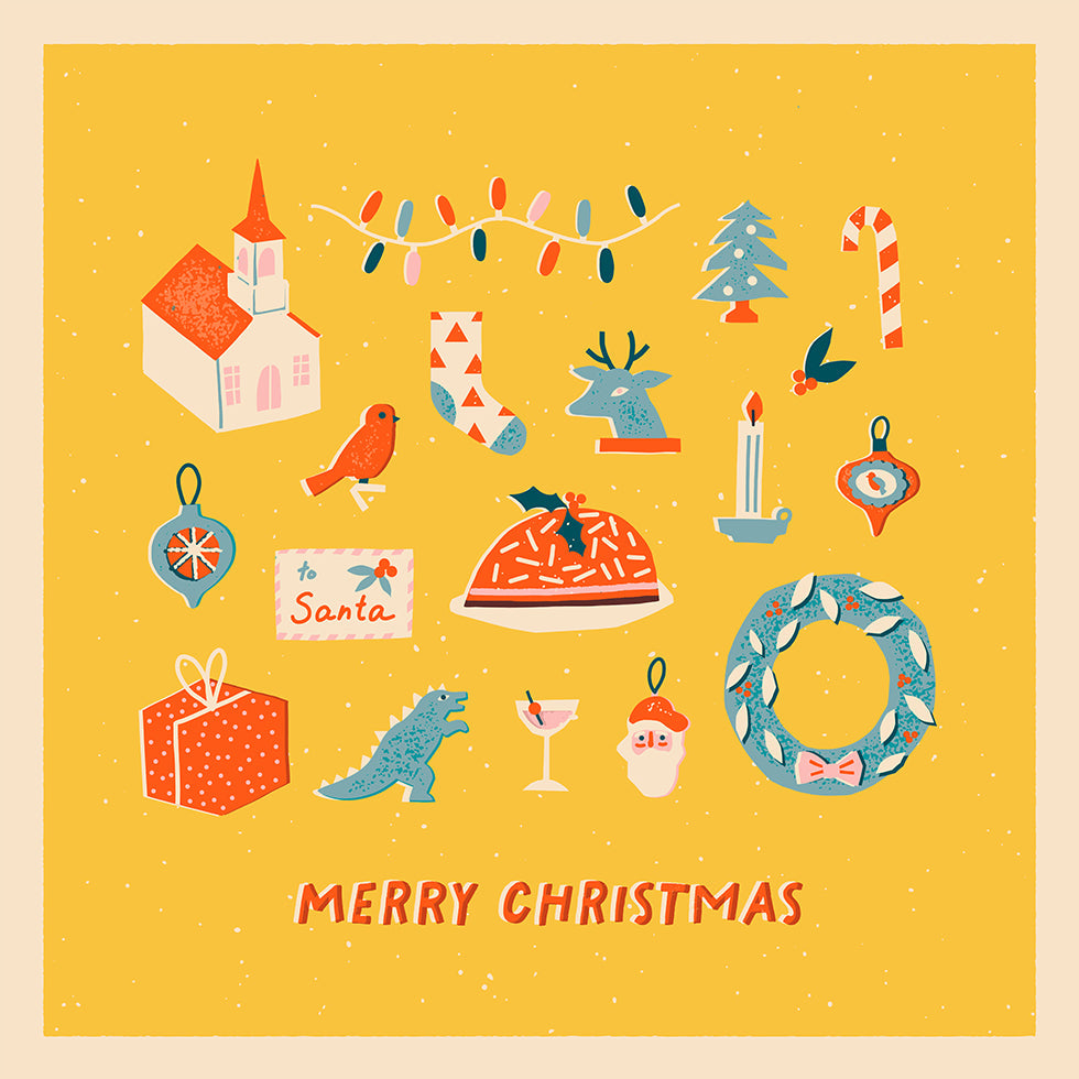 Happychristmasno80 Plakater - Posterbox