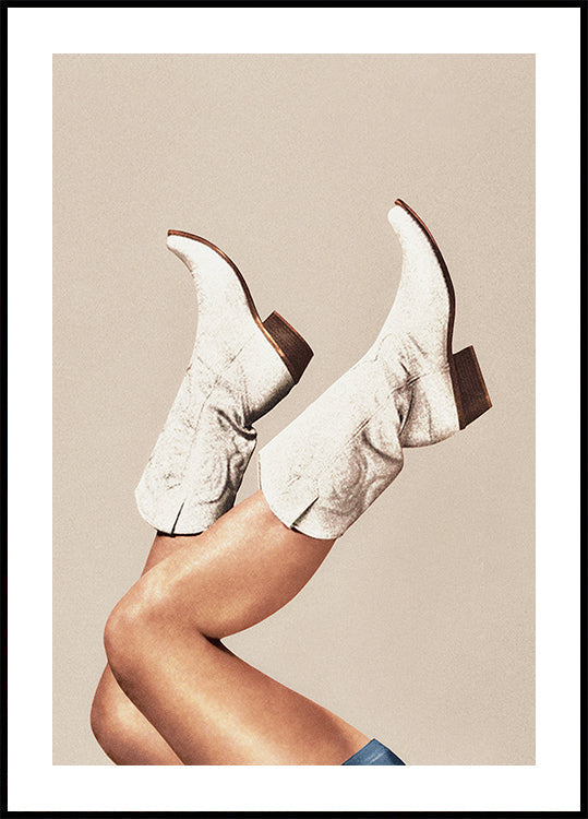 These Boots - Neutral / Beige - Posterbox