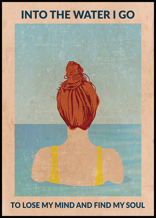 Into the Water (redhead) - Posterbox